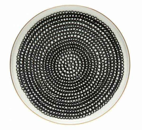 マリメッコのテーブルウェア「Oiva」に新作、10周年祝した“ゴールド”縁取り＆花々のプリントも