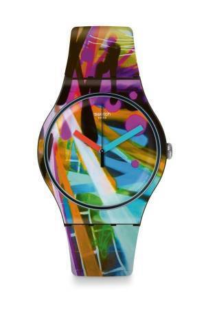 スウォッチの新作「グラフィティ・ウォッチ」“ポップ&ストリートアートを身に着ける感覚”の1本