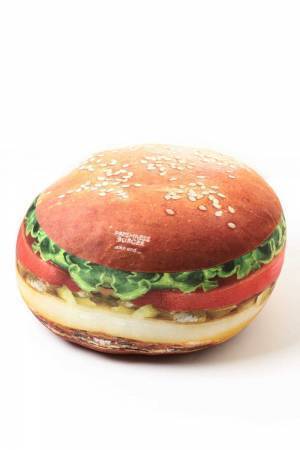ニコアンド×フレッシュネスバーガー第2弾、ハンバーガー型クッションや1号店を描いたマグカップ