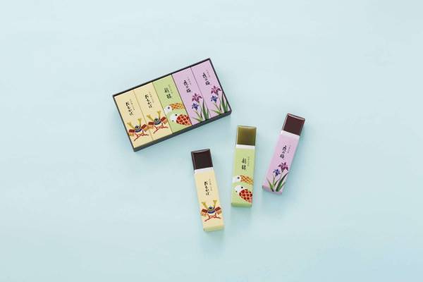 とらや“端午の節句”の季節菓子 - 鯉のぼり＆菖蒲を配した小形羊羹や柏餅など