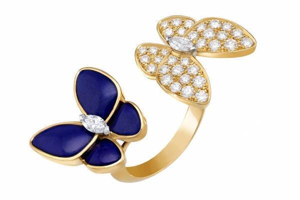ヴァン クリーフ＆アーペル「ドゥ パピヨン コレクション」“蝶”モチーフのリングやペンダント
