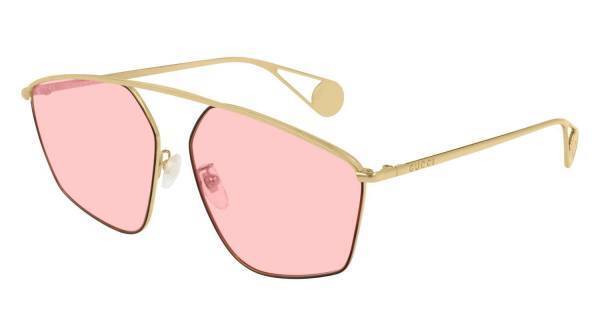 グッチ19春夏レディースアイウェア、90年代着想のユニークなシェイプ