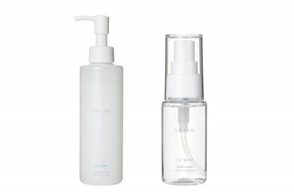 shiro“ヒンヤリ”触感＆レモン香る「アイスミント」シリーズ、携帯サイズのボディミストなど