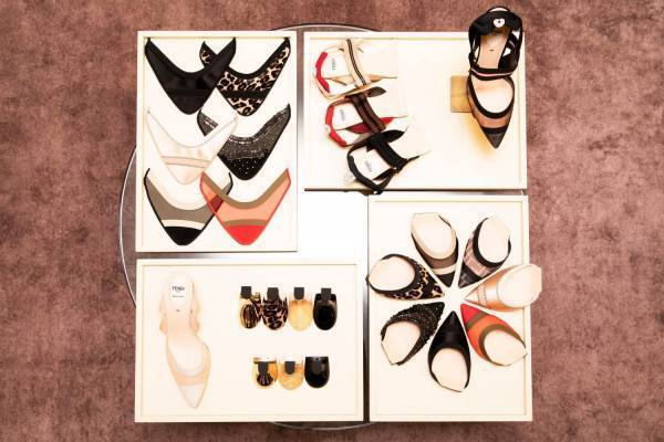 フェンディ初のシューズ"パーソナライズ"サービス、「コリブリ」のトゥやヒールを自分好みに