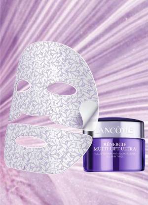 ランコム“クリームテクスチャー”の新感覚シートマスク、「レネルジー」最新作はリフトアップ効果も