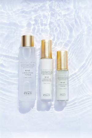 新スキンケアライン「オサジ カイ」デビュー、3ステップのフェイスケアで潤いツヤ肌に