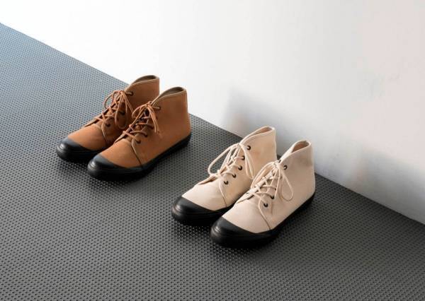 MHLがムーンスターに特別オーダー「ミリタリーハイトップブーツ」ワークブーツをモチーフにした1足