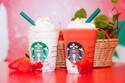 スタバ“本物以上のイチゴ感”を楽しむ苺づくしのフラペチーノ - 赤&白の2種で再登場