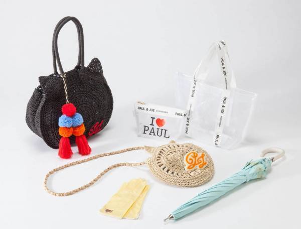 ポール & ジョー アクセソワ、猫型カゴバッグ＆つぶらな瞳の猫“ヌネット”入りUVグローブ発売