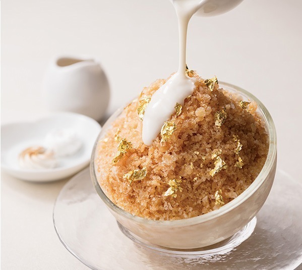 “食べる”紅茶！アールグレイをそのまま凍らせたかき氷が大阪で - シロップで変化する4種の味