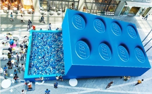 「LEGO PARK 2019」横浜・みなとみらいで、ブロック5万個が入った巨大レゴプール