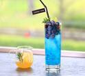 コフレドールのコラボカフェが代々木公園に、ブルーベリーたっぷり青色レモネード＆食べるサプリサラダ
