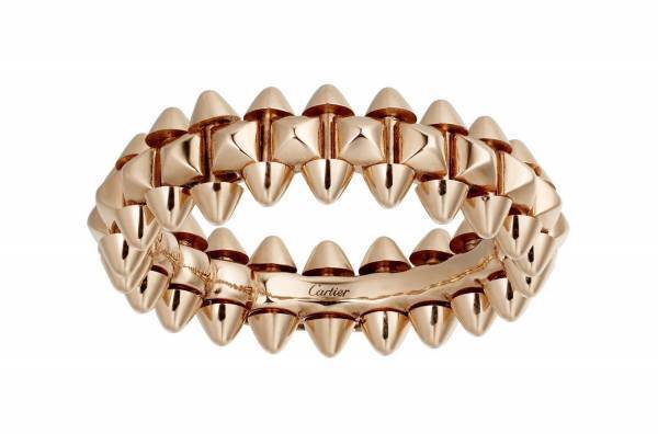 カルティエの新作ジュエリー「クラッシュ ドゥ カルティエ」クールなスタッズリング&ネックレスなど