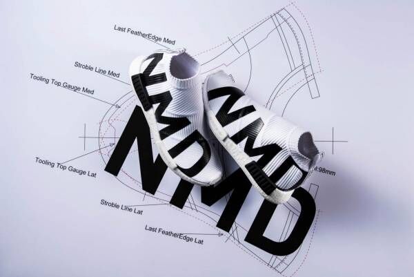 アディダス オリジナルス、巨大な“太字レタリング”スニーカー「NMD」「レキシコン」「ファルコン」