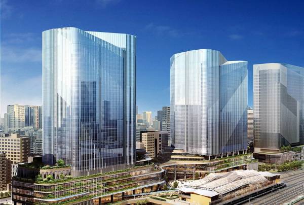 「品川開発プロジェクト」高輪ゲートウェイ駅周辺に新たな街づくり - 商業&教育施設、ホテルなど