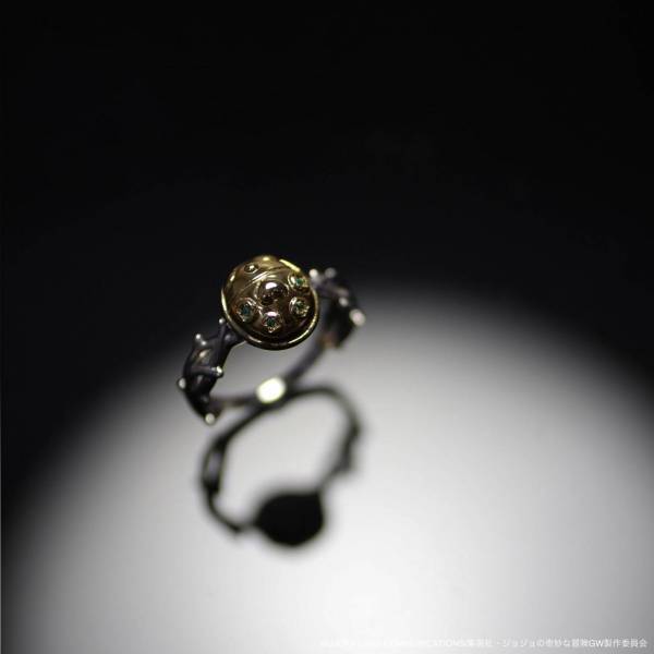 「ジョジョの奇妙な冒険」×ジャムホームメイド、主人公ジョルノ・ジョバァーナの能力をリングで表現