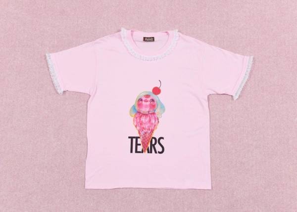 ミルク原宿本店地下ヴィクセン・プロダクツで、シュールな"ウサギ＆アイス"キャラTシャツ発売