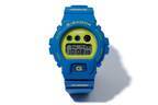 G-SHOCK×XLARGEの腕時計「DW-6900」青×黄の鮮やかなコントラストカラー