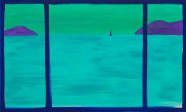 大宮エリーの絵画展「Peace within you」瀬戸内やイサム・ノグチ作品から着想した新作