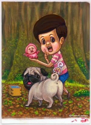 展覧会「なばたとしたか こびとづかんの世界」神奈川・川崎で、“コビト”の魅力に迫る原画など200点