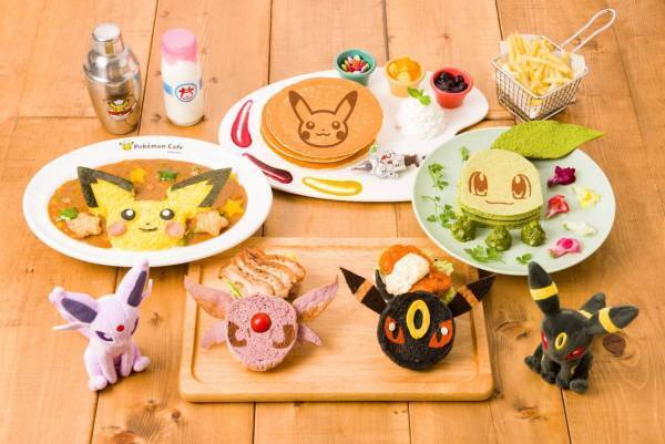 ポケモンカフェからエーフィ&ブラッキーのチキンバーガー - 金・銀のポケモンが限定メニューに