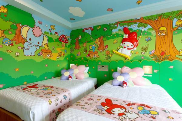 世界初マイメロディ&リトルツインスターズの客室が京王プラザホテル多摩に誕生