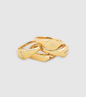 トムウッドより“家族”から着想を得た新作リング、ダイヤモンドやロッククリスタルを装飾