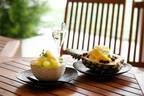 ホテル雅叙園東京「結庵」の“おとなのかき氷”、メロン＆パイナップルを器にした贅沢シェイブアイス
