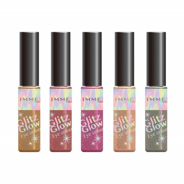 リンメル夏限定「グリッツ グロウ アイカラー」“ダイヤモンドをちりばめたような”キラキラアイに