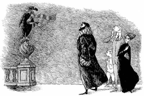 展覧会「エドワード・ゴーリーの優雅な秘密」練馬区立美術館で、絵本やミュージカル「キャッツ」原作挿絵