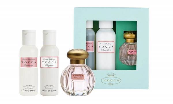 トッカよりミニサイズのフレグランス&ボディケアのセット、人気の3種の香り