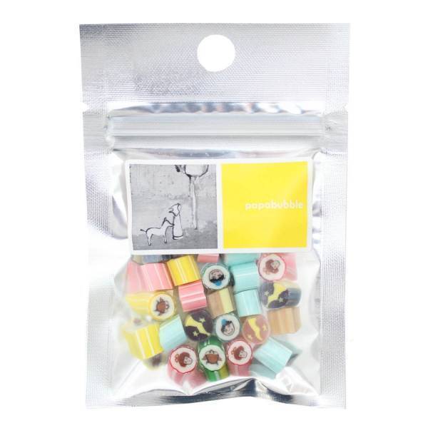 パパブブレ「七夕ミックスキャンディ」織姫＆彦星、天の川を描いたカラフルなキャンディ