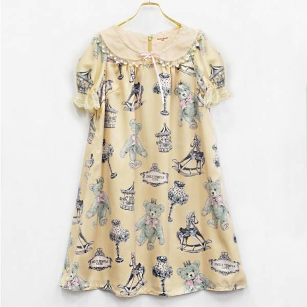 エミリーテンプルキュート、"オズの世界"を表現したテディベア柄ワンピース・おもちゃ風アクセサリー