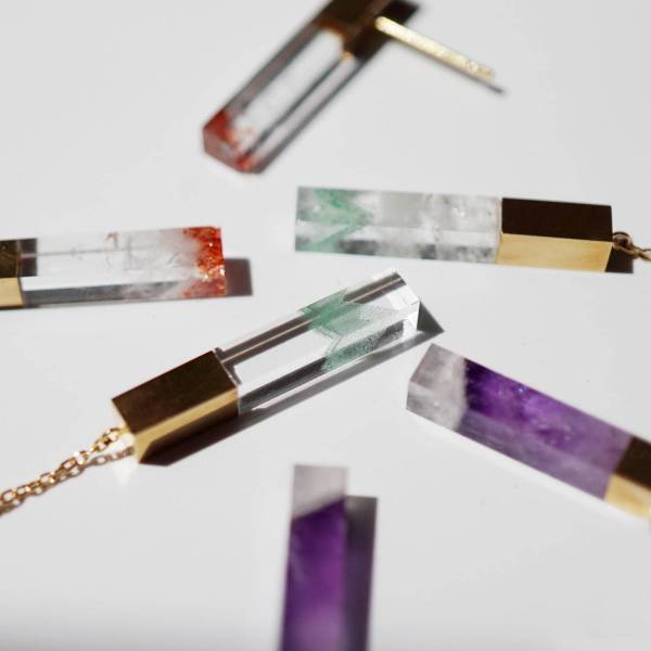 トーカティブ“希少な天然石”を用いた限定ジュエリー「スティック」ピアスなど、伊勢丹新宿店で