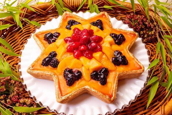 キル フェ ボン星型パッションフル－ツム－スタルト“天の川”金箔パウダーを飾って、東京ソラマチ限定