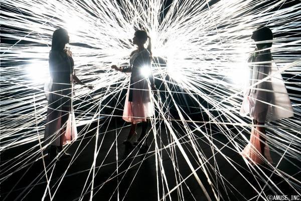 Perfumeシアターイベント「Reframe 2019」渋谷公会堂跡地のライン キューブ シブヤで