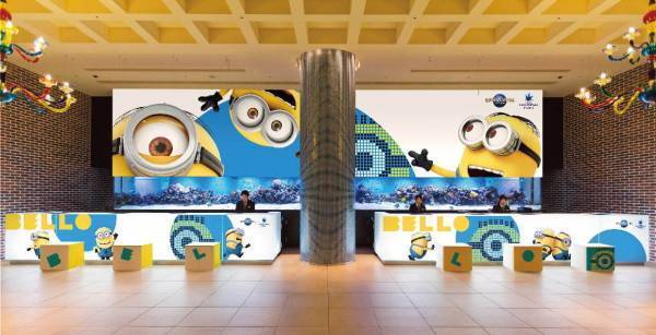 ミニオンがホテルロビーをジャック！大阪USJホテル ユニバーサル ポートの装飾が一新