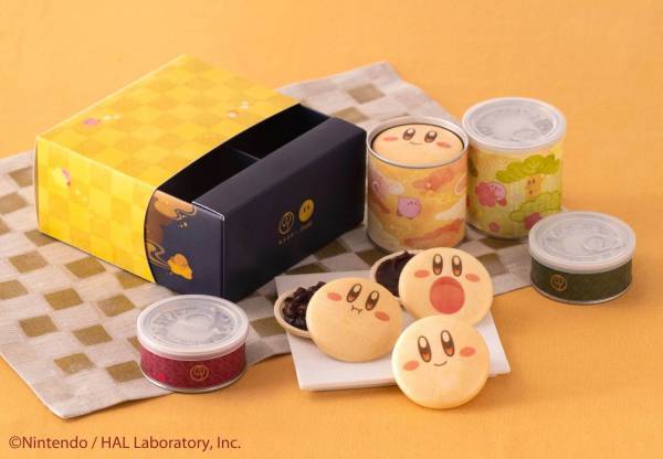 “星のカービィ”が和菓子に！「カービィのまんまる手づくり最中」京都・鶴屋吉信から