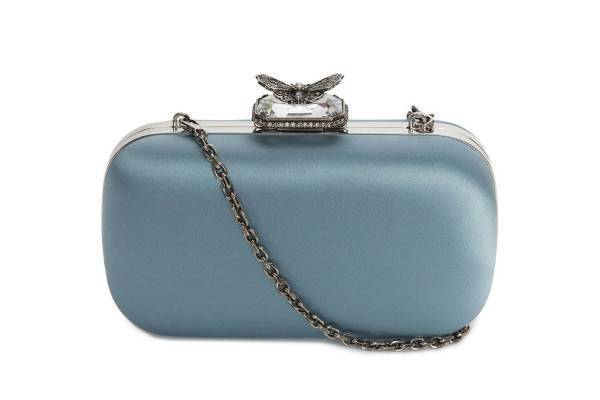 アレキサンダー・マックイーン新作バッグ、“昆虫×クリスタル”のアンティーク調クラッチ&サッチェル