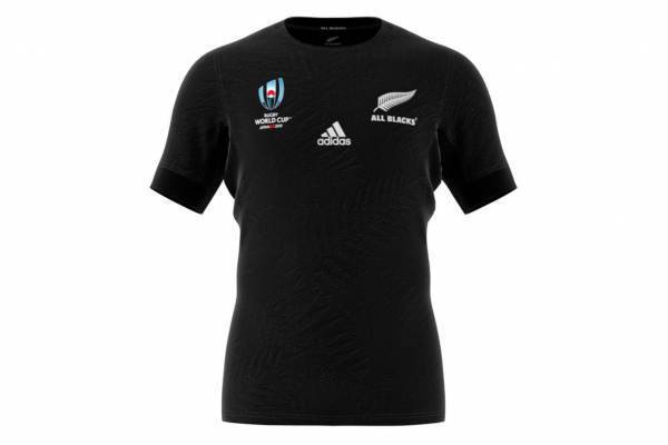 Y-3デザインのラグビーニュージーランド代表「オールブラックス」ユニフォーム“シダの葉”を全面に