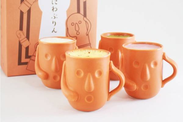 「はにわぷりんの夏フェス」大阪あべの・梅田で開催、“はにわカップ”の卵たっぷり焼きプリン