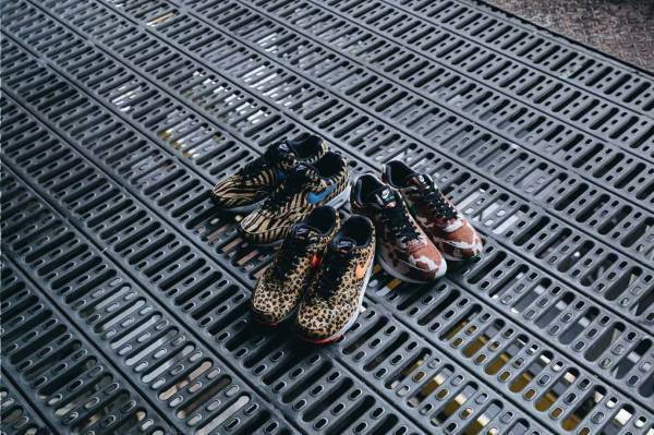 “アニマル柄”ナイキ エア マックスがアトモス限定で、キリンやトラ柄に鮮やかなスウッシュ