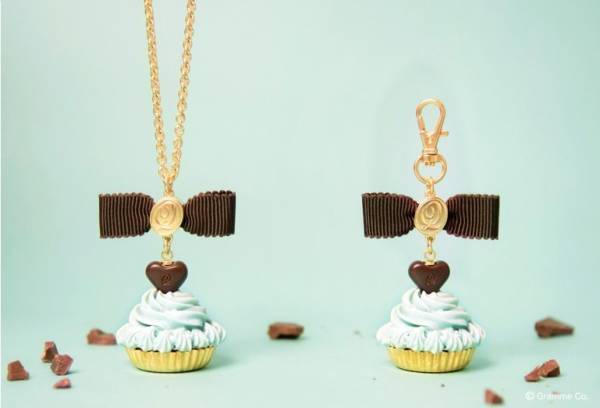 Q-pot.の新作アクセサリー、タピオカ入りアイス＆ミントチョコのカップケーキがモチーフ