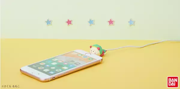 クレヨンしんちゃん・コジコジ・ワンピース、パクッとiPhoneケーブル断線防止「ケーブル バイト」