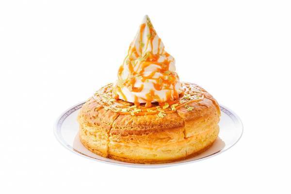 コメダ珈琲店「シロノワール北海道メロン」ほかほかデニッシュ×濃厚メロンクリーム