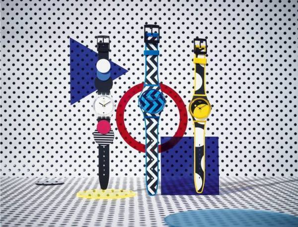 スウォッチ“バウハウス”をイメージした「バウ スウォッチ」モダン&アートなデザインの腕時計