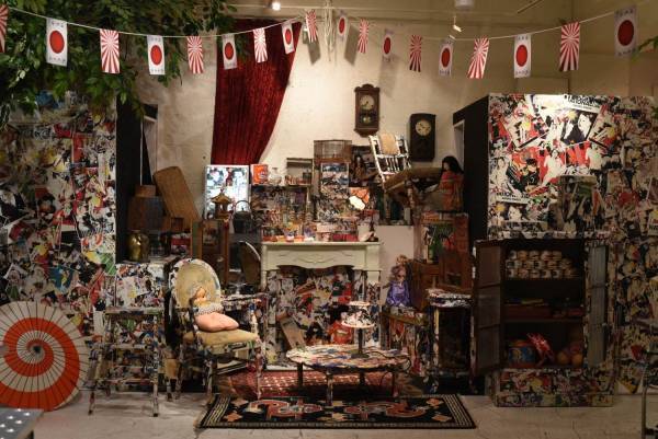 ミルク原宿本店地下で『少女椿』丸尾末広の博覧会、赤い目玉かき氷&限定“ホラー”ワンピース販売など