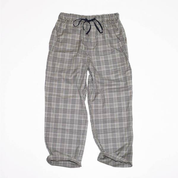 ノウハウ×スタイリスト私物のパジャマパンツ、ゆったりシルエット＆滑らかな肌触りのチェック柄