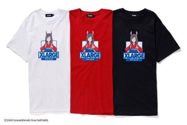 XLARGE×映画『サマーウォーズ』キングカズマやラブマシーンのTシャツ、OZのハットなど