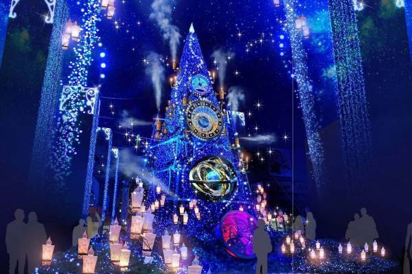ひらかたパーク「光の遊園地」イルミネーションと音が彩る巨大ツリーやランタン広場など